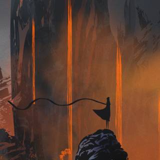 Journey game phone wallpaper