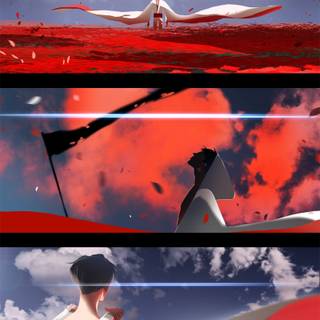 Journey game phone wallpaper