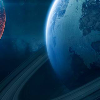 Blue planet iPhone wallpaper