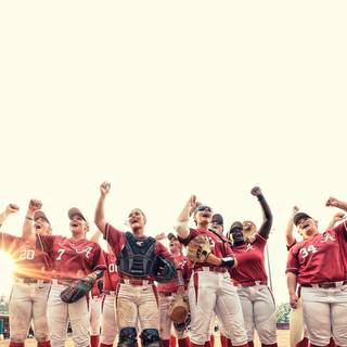 Softball phone wallpaper