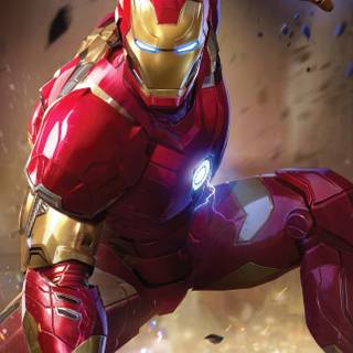 Iron Man iPhone 13 wallpaper