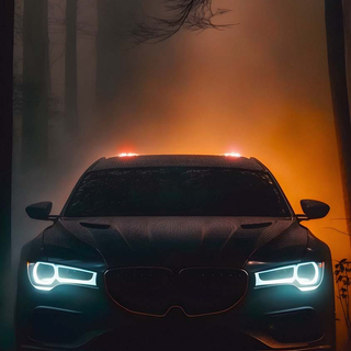 Dark car iPhone wallpaper