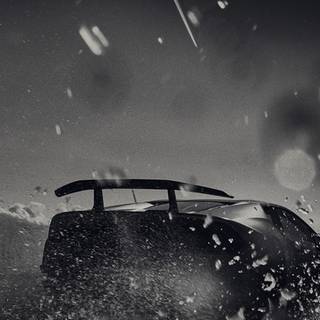 Dark car iPhone wallpaper