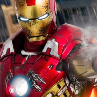 Iron Man iPhone 13 wallpaper