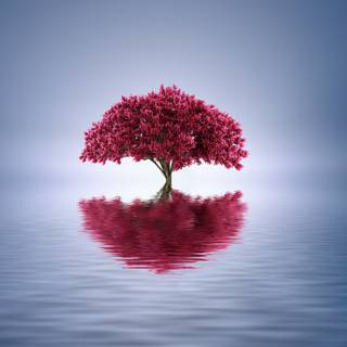 Phone tree wallpaper