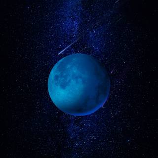 Blue planet iPhone wallpaper