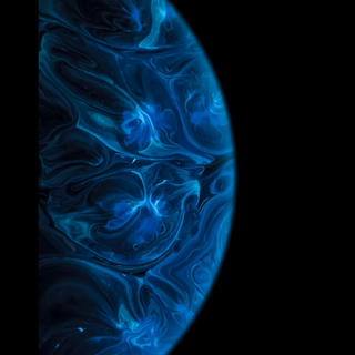 Blue planet iPhone wallpaper