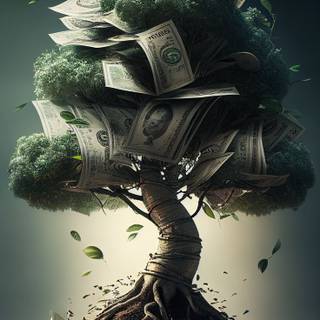 Phone tree wallpaper