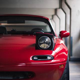 iPhone Miata wallpaper