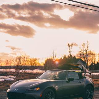 iPhone Miata wallpaper