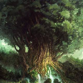 Phone tree wallpaper