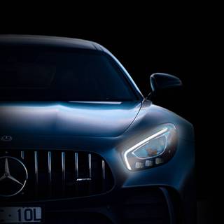 Dark car iPhone wallpaper