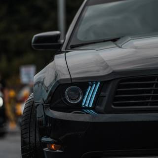 Dark car iPhone wallpaper