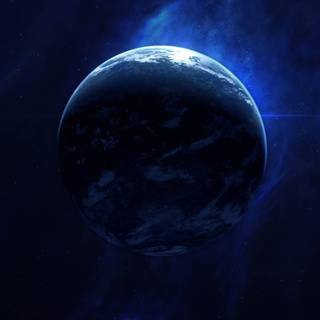 Blue planet iPhone wallpaper