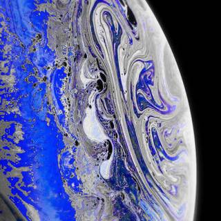 Blue planet iPhone wallpaper