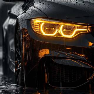 Dark car iPhone wallpaper