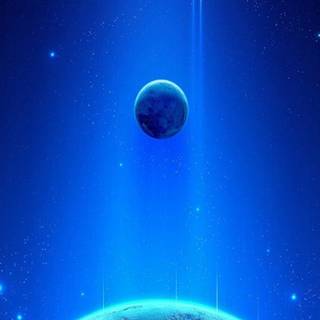 Blue planet iPhone wallpaper