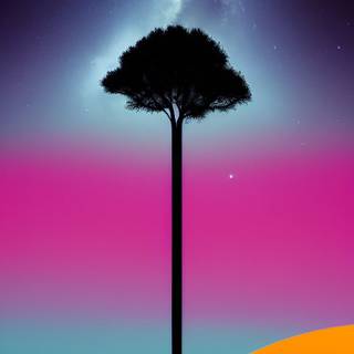 Phone tree wallpaper
