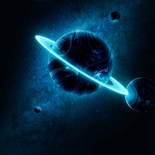 Blue planet iPhone wallpaper