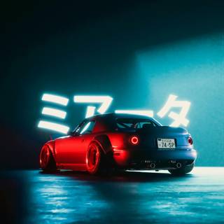 iPhone Miata wallpaper
