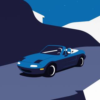 iPhone Miata wallpaper