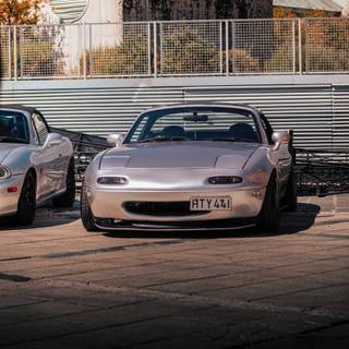 iPhone Miata wallpaper