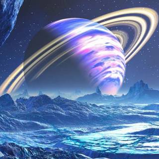 Blue planet iPhone wallpaper