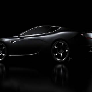 Dark car iPhone wallpaper