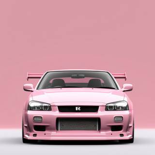 Minimalist car phone wallpaper