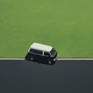 Minimalist car phone wallpaper