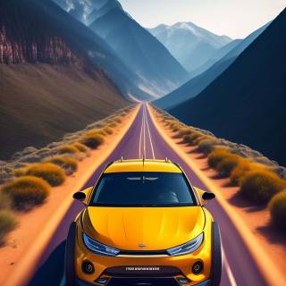 Minimal car phone wallpaper