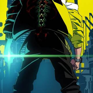 Cyberpunk 2077 anime wallpaper