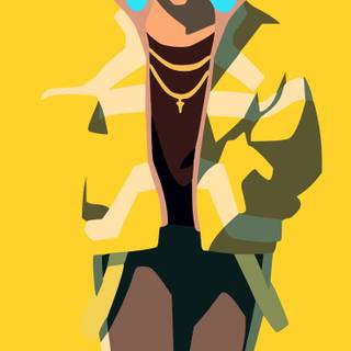 Cyberpunk 2077 anime wallpaper