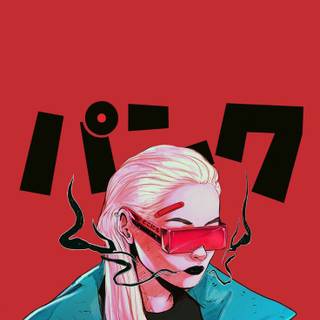 Cyberpunk 2077 anime wallpaper