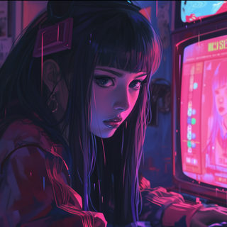 Lofi girl desktop wallpaper