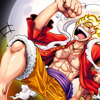 Luffy laptop 4k wallpaper