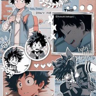 Aesthetic manga iPhone wallpaper