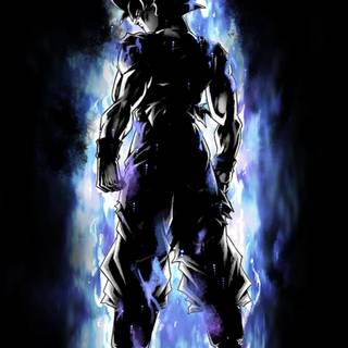 Goku iPhone 15 wallpaper