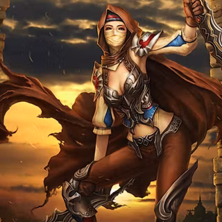 Warrior girl desktop wallpaper