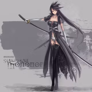 Warrior girl desktop wallpaper