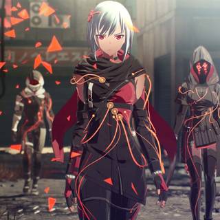 Anime PlayStation 5 wallpaper