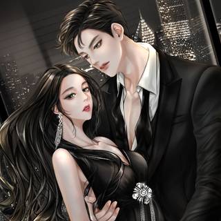 Couple anime boy and girl wallpaper