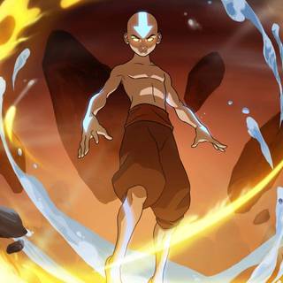 Aang Avatar Airbender wallpaper