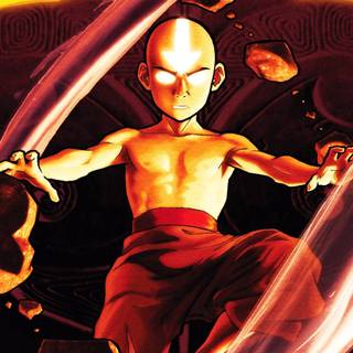 Aang Avatar Airbender wallpaper