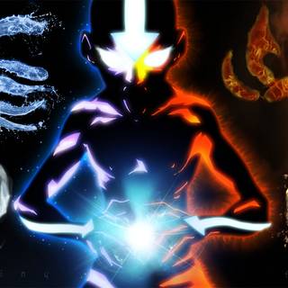 Aang Avatar Airbender wallpaper