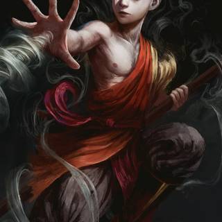 Aang Avatar Airbender wallpaper