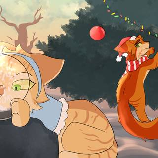 Firestar and Sandstorm wallpaper