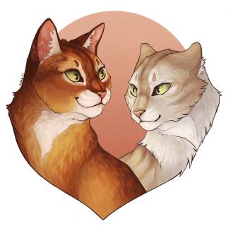 Firestar and Sandstorm wallpaper