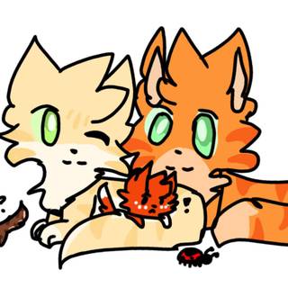 Firestar and Sandstorm wallpaper