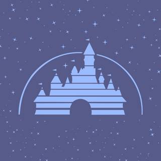 Blue Disney wallpaper